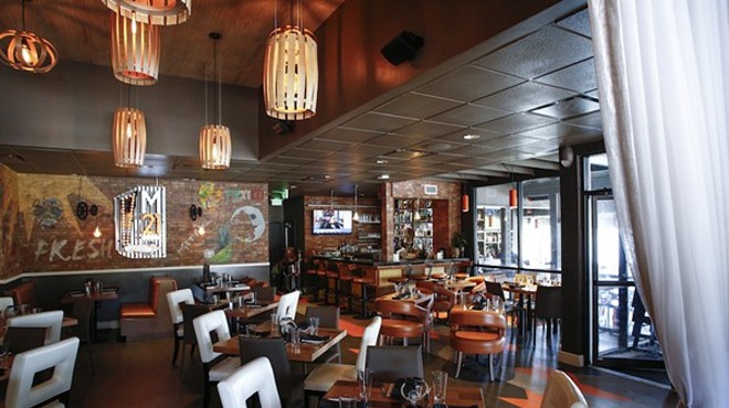 The interior of the former Mesa 21, now to become Russell's on Ivanhoe