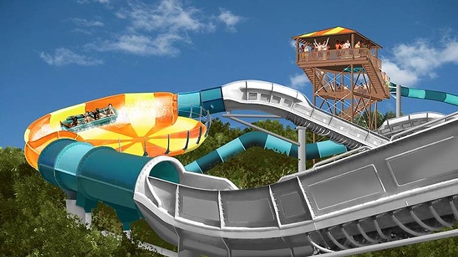 Water Country USA's Cutback Water Coaster