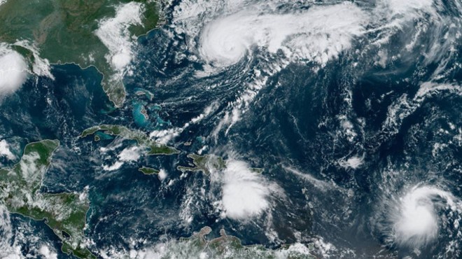 Tropical Storm Jerry strengthening in the Atlantic, expected to become a hurricane by Friday