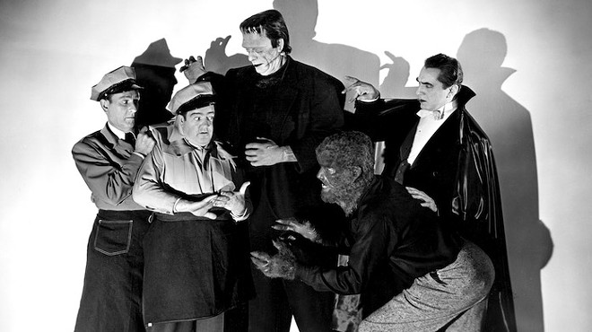 Enzian and Winter Park team up for a screening of horror-comedy classic 'Abbott & Costello Meet Frankenstein' in Central Park