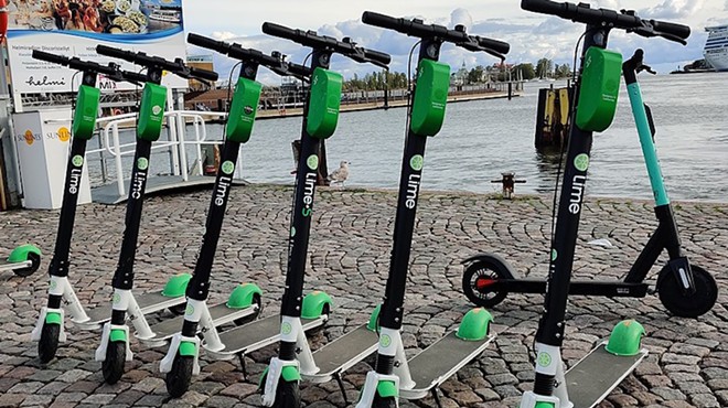Lime scooters could soon line Orlando streets