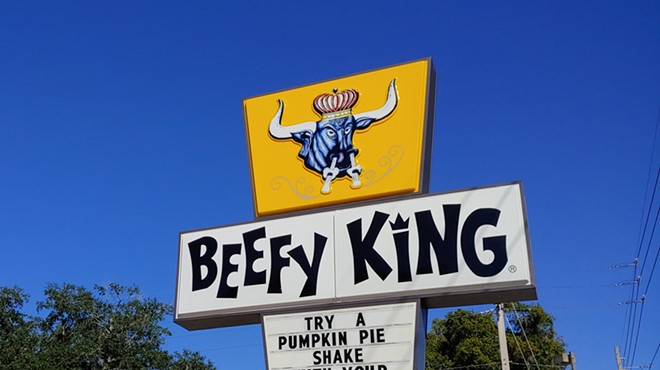 Scorched spuds: Orlando's Beefy King catches fire