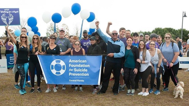 'Out of the Darkness' Orlando walk aims to aims to create community and prevent suicide