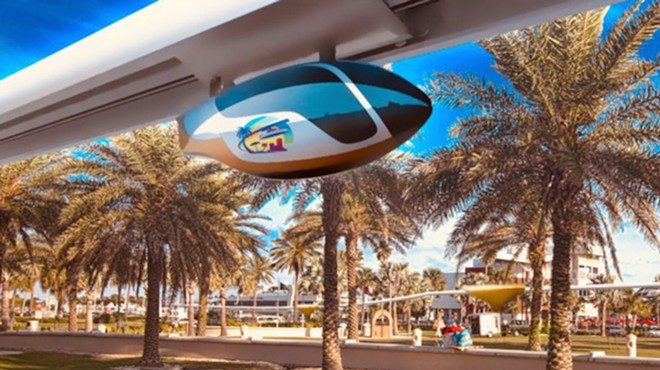 A company wants to build a futuristic pod transit system in Florida