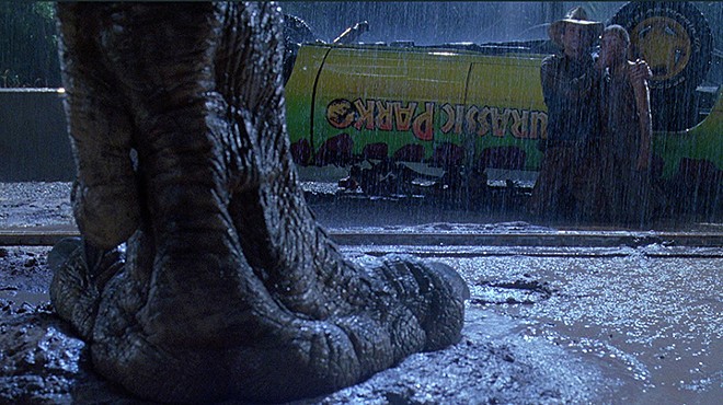 Leu Gardens makes clever decision to screen 'Jurassic Park' alongside Dinosaur Invasion exhibition