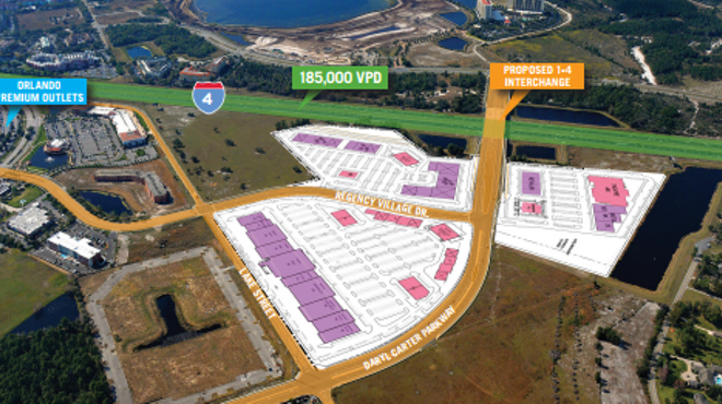 The Orlando tourist district is about to get a huge new shopping center, and possibly a new I-4 interchange