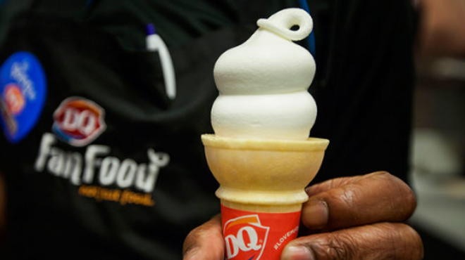 DQ doling out free cones today to support Children's Miracle Network