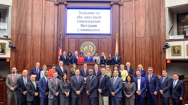 Florida's constitution commission holds rowdy hearing in Orlando