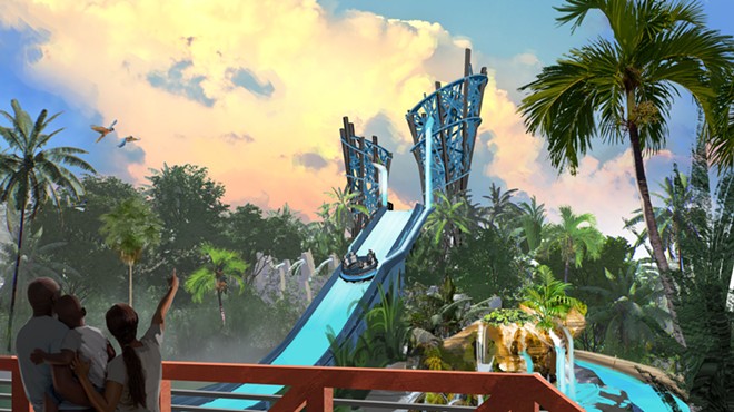 SeaWorld Orlando is building the 'world's tallest river rapid drop'