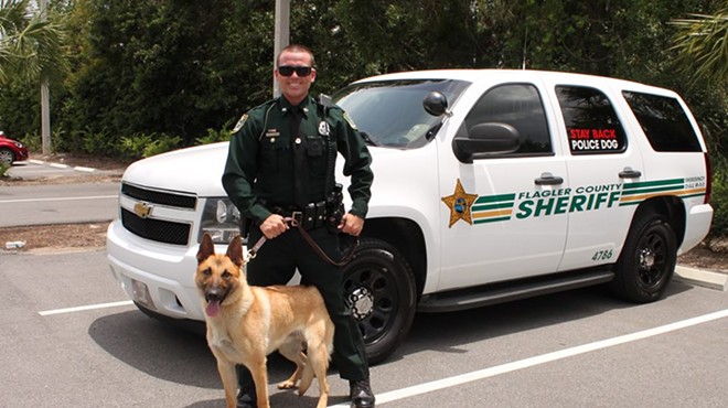 After public input, Flagler County Sheriff's Office didn't name their new K-9 'Doggy McDogface'