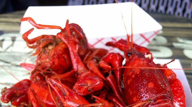 Stuff yourself with all-you-can-eat crawfish at Ferg's Depot this weekend