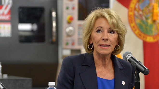 Betsy DeVos says Florida's approach to education is a 'role model' for the nation