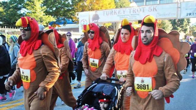 Turkey Trot 5K at Lake Eola puts runners in calorie deficit before Thanksgiving dinner