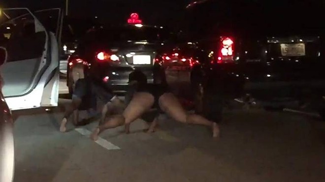 Floridians twerk for deliverance from Trump traffic congestion on I-95