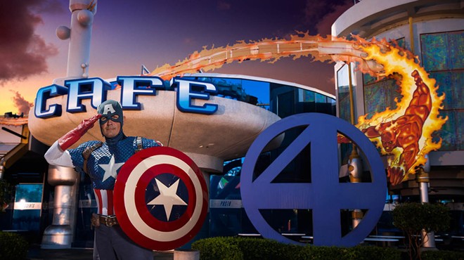Universal has to be trolling Disney with this new Marvel character dinner