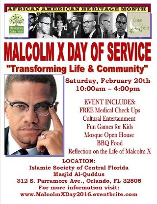 Malcolm X Day of Service