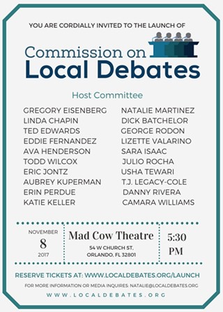 Commission on Local Debates Organization Launch