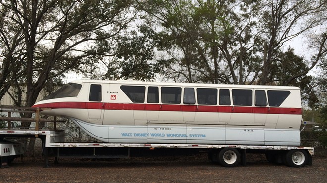 Walt Disney World Monorail car for sale on eBay