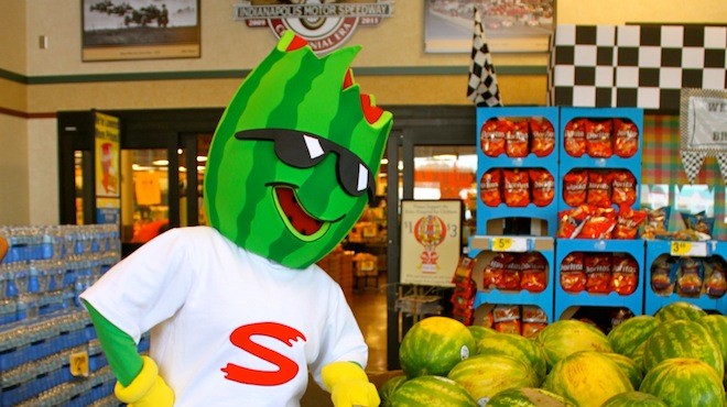 Yes, watermelon has a skateboarding mascot, and he's coming to Volusia County