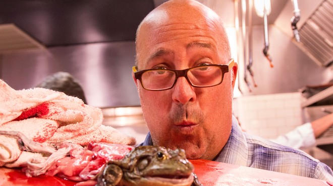 Zimmern comes to Orlando, eats no bugs, has great time