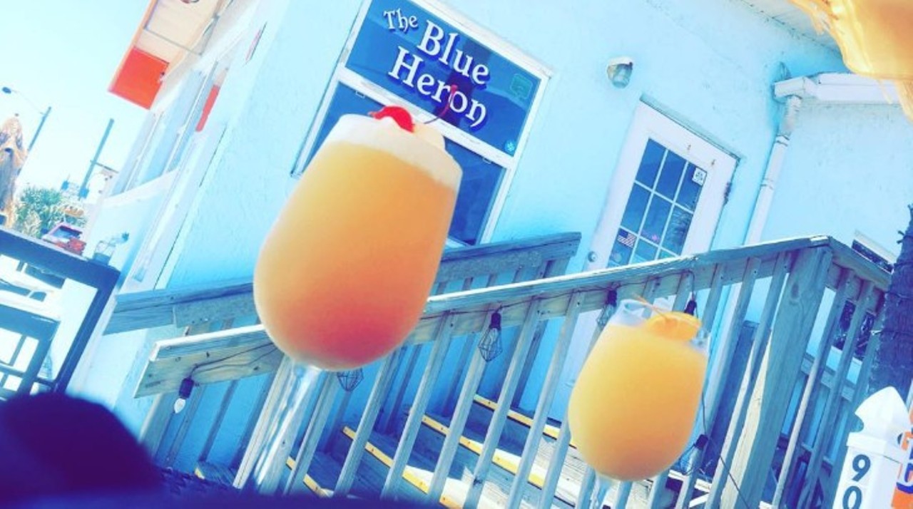 The Blue Heron Beachfront Bistro
Mimosas
Mimosas are designed to be inhaled as close to salt water as possible, so snag one of these while you enjoy a sombre evening at Flagler. This place is so close that you can cycle through a mimosa/ocean plunge rotation for the whole day if you consider yourself deserving of such a rewarding strategy. 
Photo via shybish/Instagram
