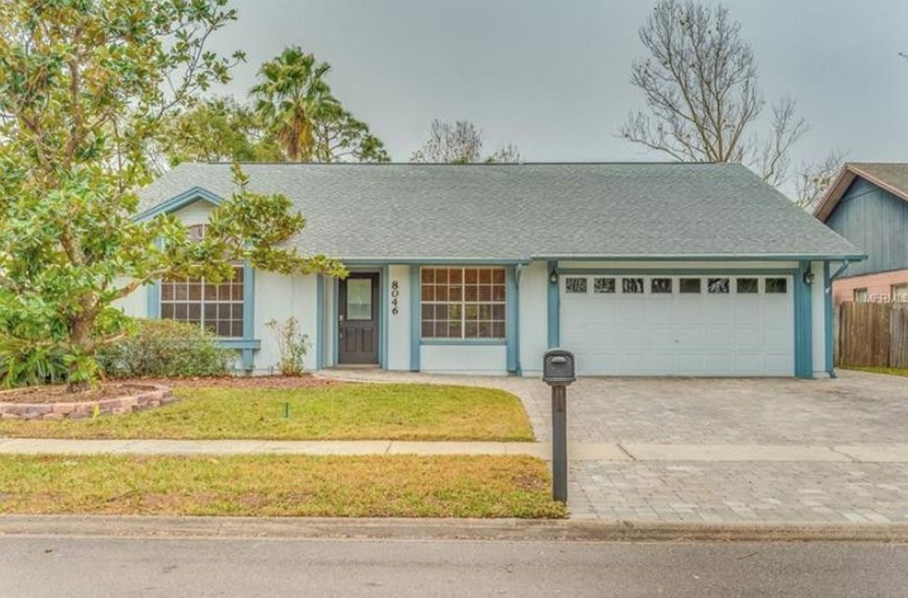 8046 Excalibur Ct
4 beds, 2 baths 1, 1 half bath, 2,039 sq ft,  $283,000
Over on the east side of town this house is close to grocery stores and Bad Dog Driving Range, as well as having vaulted ceilings in most of the house and a fresh coat of paint throughout.