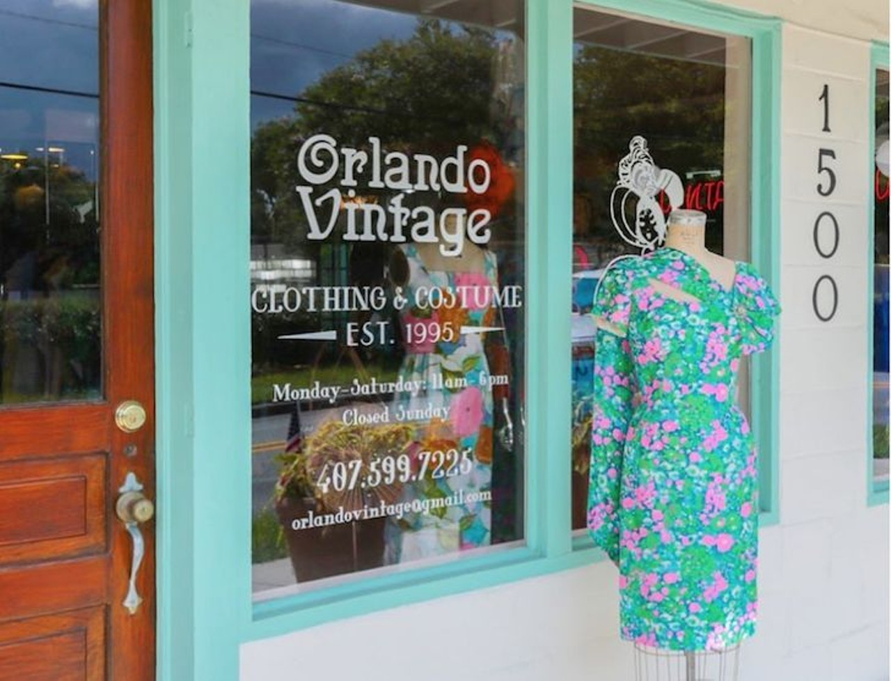 Orlando Vintage Clothing and Costumes
1500 Formosa Ave., 407-599-7225 
One of the more glamorous consignment stores, Orlando Vintage is ideal for vintage lovers who wish they lived in a period drama.
Photo via Orlando Vintage Clothing and Costumes/Facebook