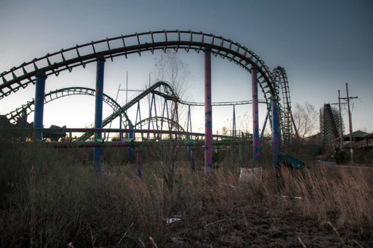 10 years after Katrina: Here's what a category 5 hurricane can do to a theme park