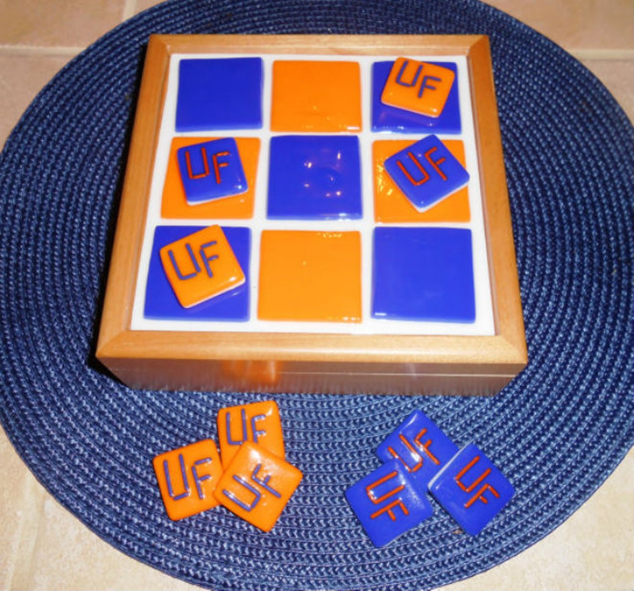 Sunshine Art Glass
Glass Gator Tic Tac Toe; $35
Photo via Sunshine Art Glass