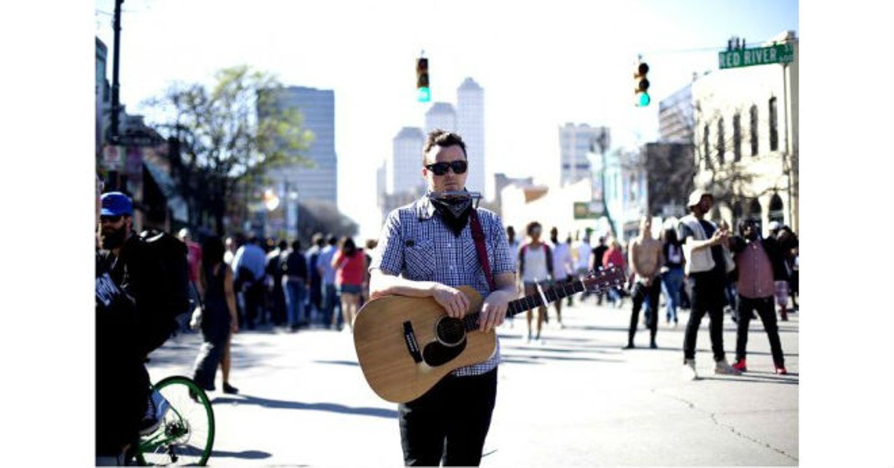 Late last year, Bryan McPherson should've been the opening act for a Dropkick Murphys show at House of Blues Anaheim, but he didn't because the Mouse did not approve of his &#147;anti-political police views and drug insinuation.&#148;
Source: dyingscene.com
Image via dyingscene.com