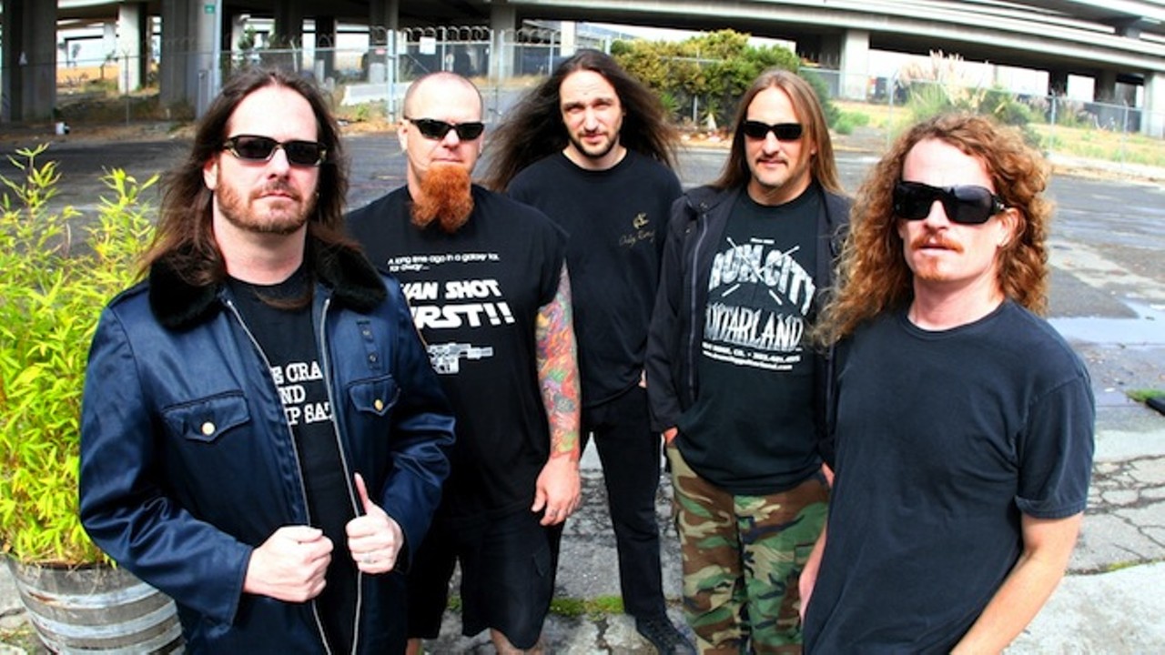In 2013, Exodus was banned from House of Blues Orlando for (in their words) "being too metal," but in Disney's words, they didn't agree with the band's "message."
Source: metalinjection.net
Image via ghostcultmag.com