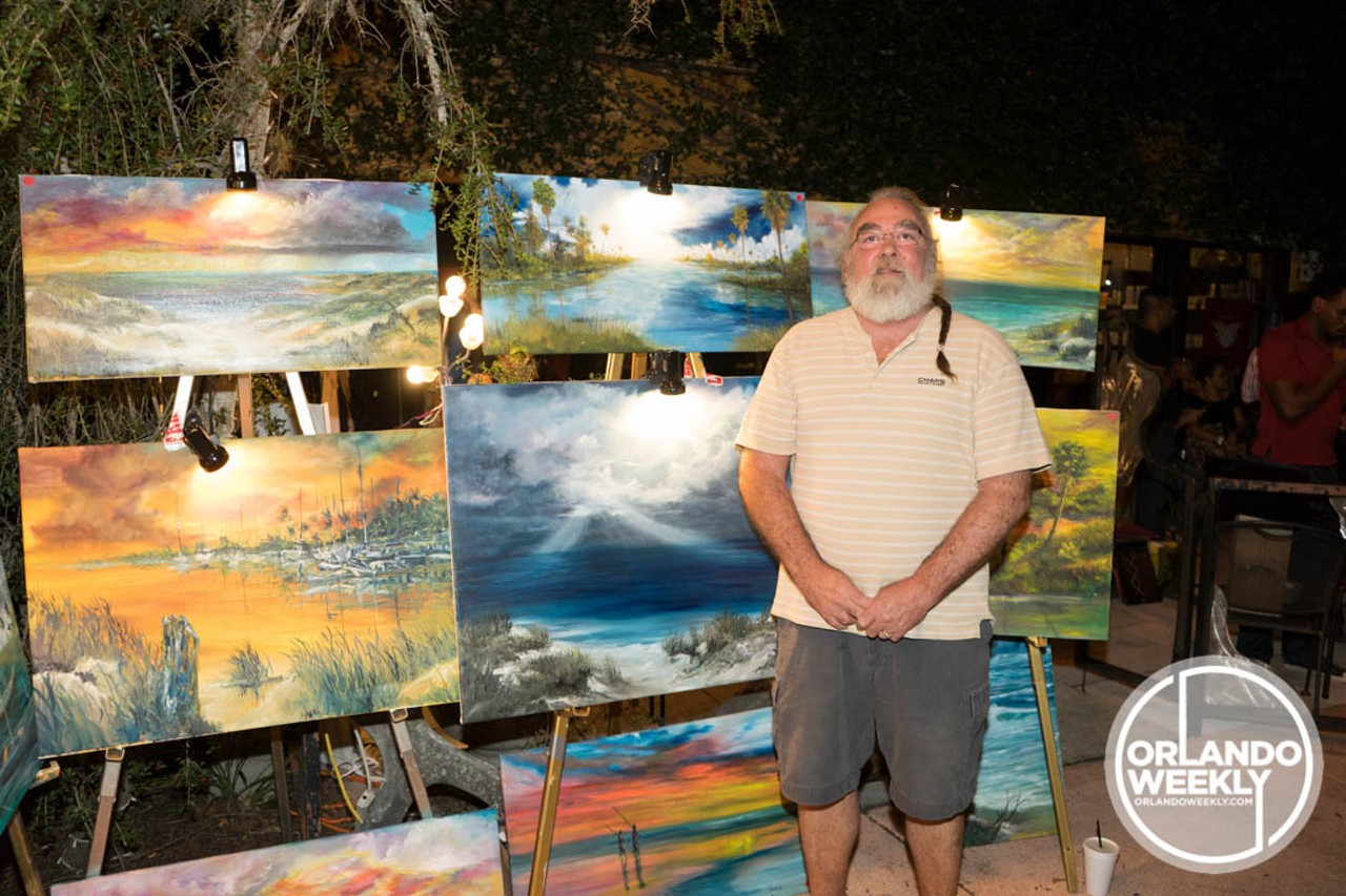 12 photos of what to expect at Thornton's 2nd Thursday Art & Wine Walk