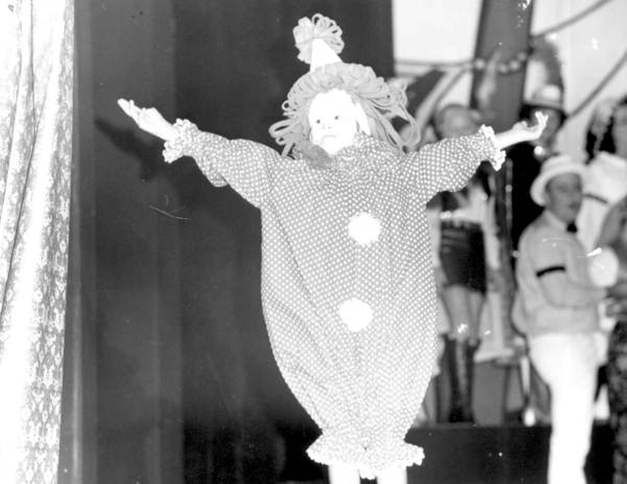 From a clown performance at the Fort Meyers Pageant of Light in 1972 (via floridamemory.com)