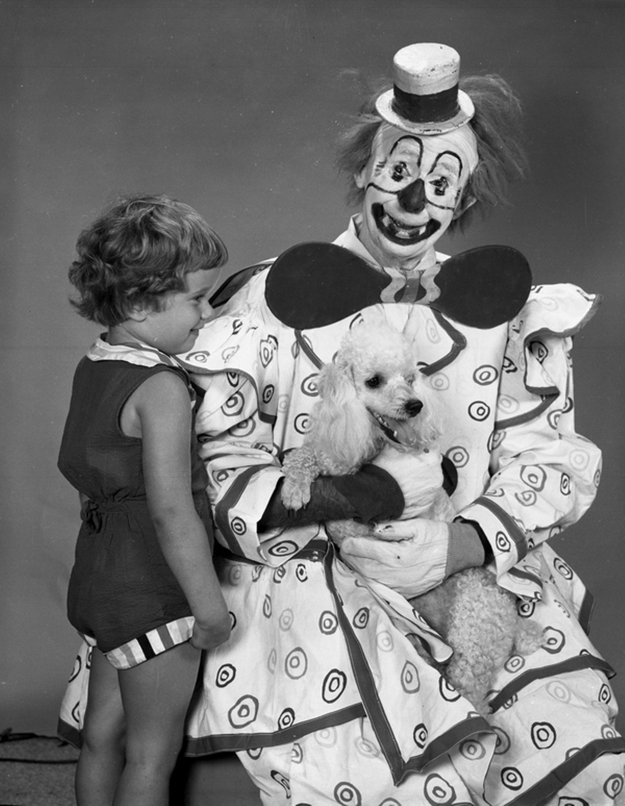Clown Paul Jerome circa 1960 (via floridamemory.com)