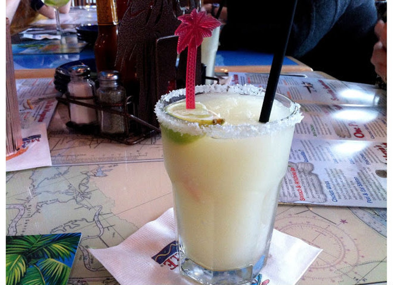 Yes, yes, it's a big national chain owned by a beach bum singer, but, c'mon, it's called Margaritaville. You really can't go wrong with their classic margarita, named 'Whose to Blame.' 
via