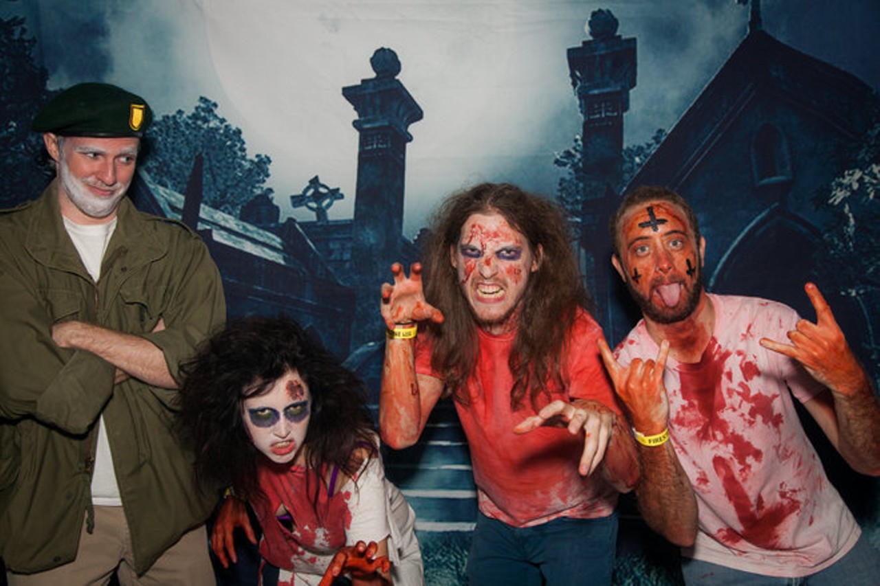 Orlando Zombie BallOrlando's best Halloween party! VH1 celebrity DJ Brian Dawe will be in the house providing tunes to shake your bones to, Legends: A Haunting at Old Town's scare zone will scare your pants off, and Phantasmagoria will perform live. Dress to impress (or kill).  Bonus: There's a $1,000 costume contest. When: 8 p.m. - midnight, Wednesday, Oct. 22Where: Venue 578 (formerly Firestone Live)Cost: $15 in advance, $20 at the doorRelated: 15 Top Reasons to party at Orlando Zombie Ball