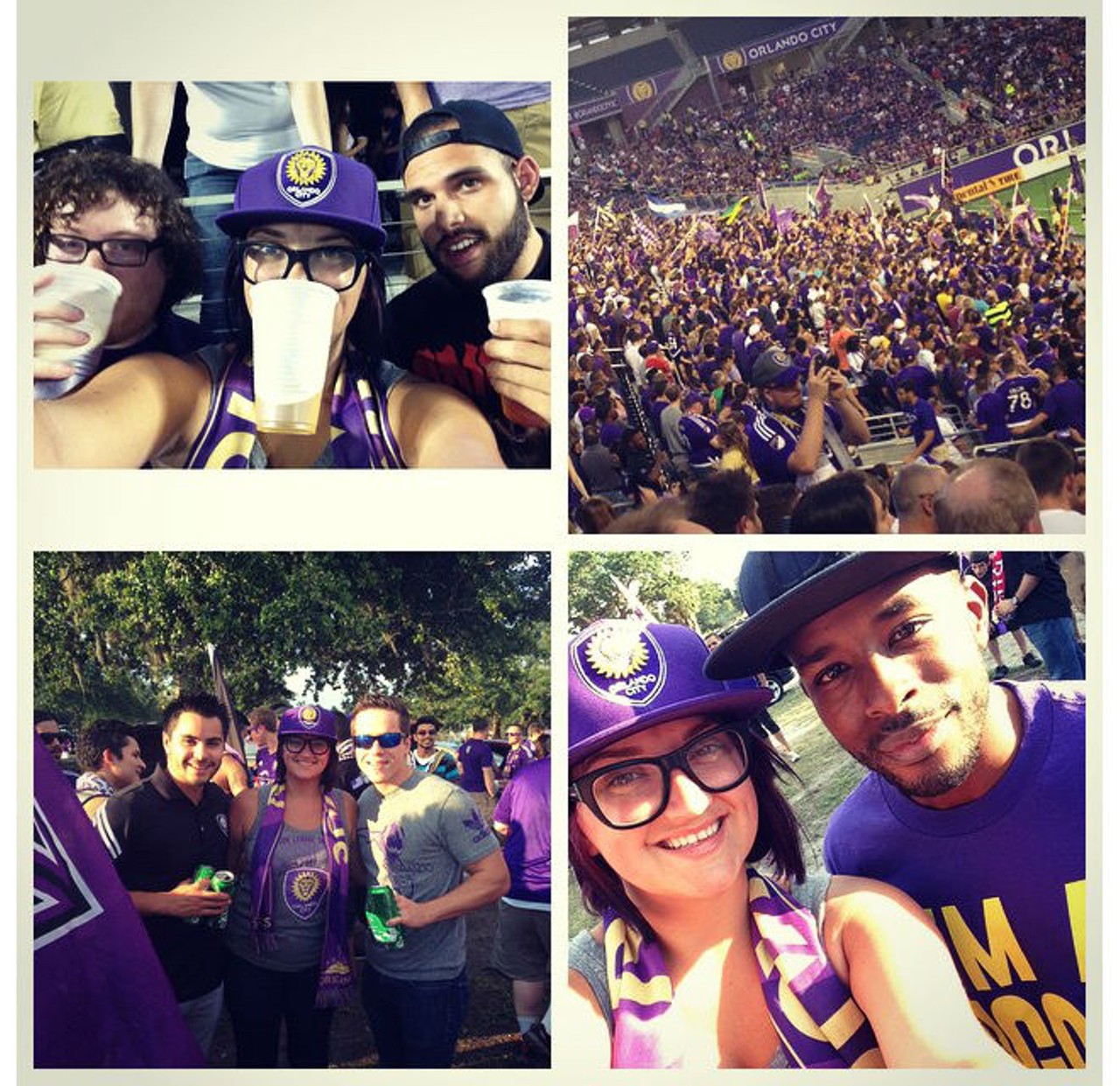 Orlando City soccer fun! 
Photo via juliahulia on Instagram