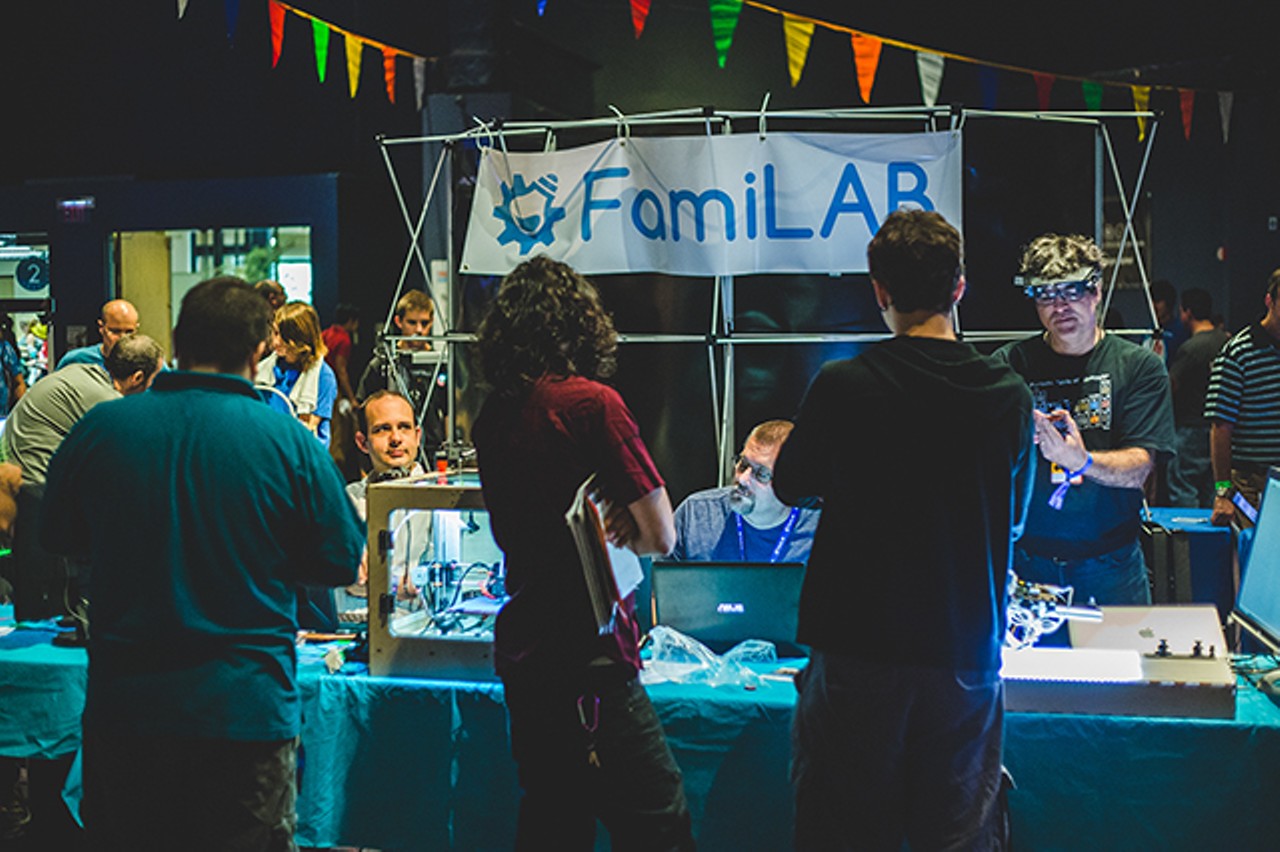 FamiLab
members get 24/7 access to lab space, 1355 Bennett Drive, Longwood, 407-900-7974, familab.org, $50-$100 monthly
Tinkerers who enjoy soldering, woodwork, screen printing or any number of maker-minded crafts but don&#146;t have the space for a devoted workshop or want access to the mind-blowing tools lodged at FamiLab should check out their public classes for an introduction or contact the organization to apply for membership, where you&#146;ll join a curious crew of skilled individuals equally intrigued by how the world works.Photo by James Dechert