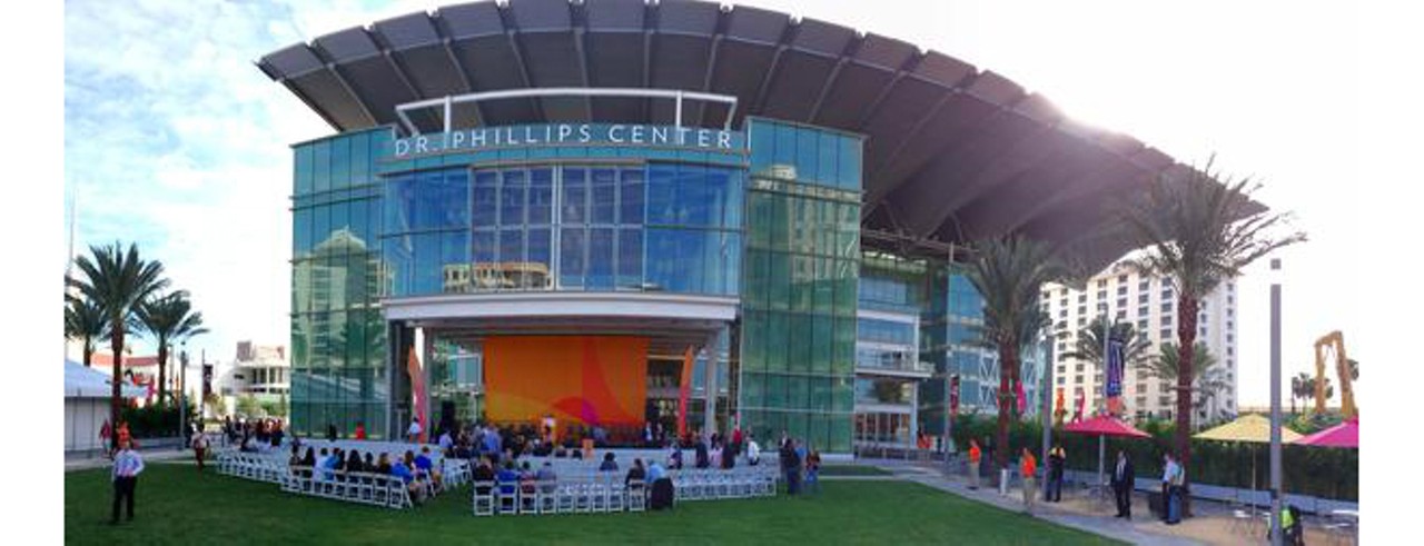 Seneff Arts Plaza at Dr. Phillips Center for the Performing Arts
445 S. Magnolia Ave., 844-513-2014, drphillipscenter.org/shows-and-events
Another perk of our new performing arts complex: free live music where dancing and mingling is encouraged.Photo via bizjournals.com