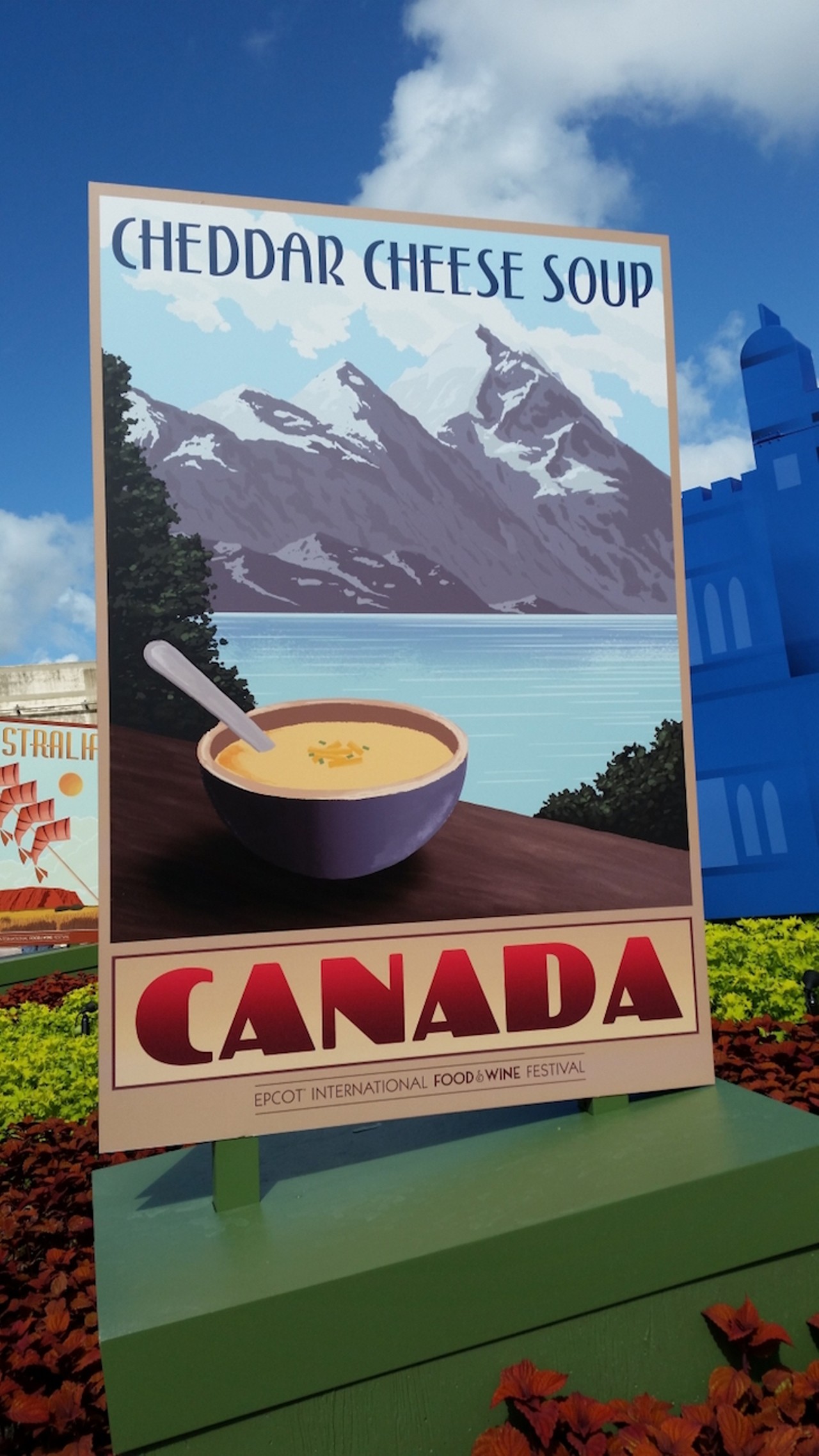 Nothing typifies the cuisine of Canada more than cheddar cheese soup (Canada)