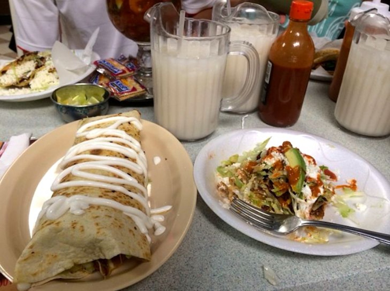El Pueblo Mexican Restaurant  
7124 Aloma Ave, Winter Park, 407- 677-5534
This small spot packs big flavor with its tacos, sopas and spicy salsa. Share a refreshing pitcher of horchata with your dining companion for a sweet finish. 
Photo via kikiestradac/Instagram