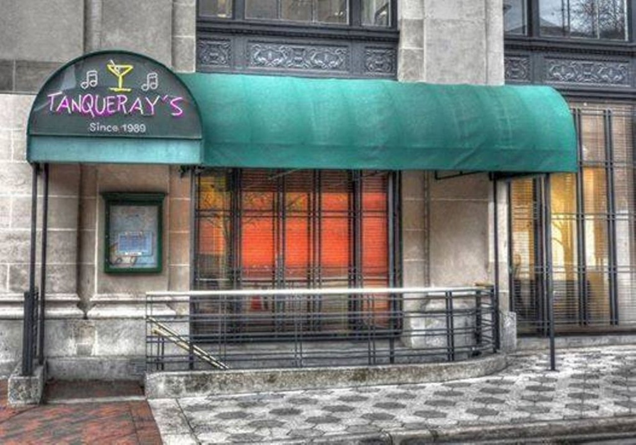 Tanqueray&#146;s 
100 S. Orange Ave. Orlando, FL, (407) 649-8540
Tanqueray&#146;s is quite literally a dive. You have to descend into this underground bar with live music everyday and an awesome atmosphere. 
Photo via Tanqueray&#146;s