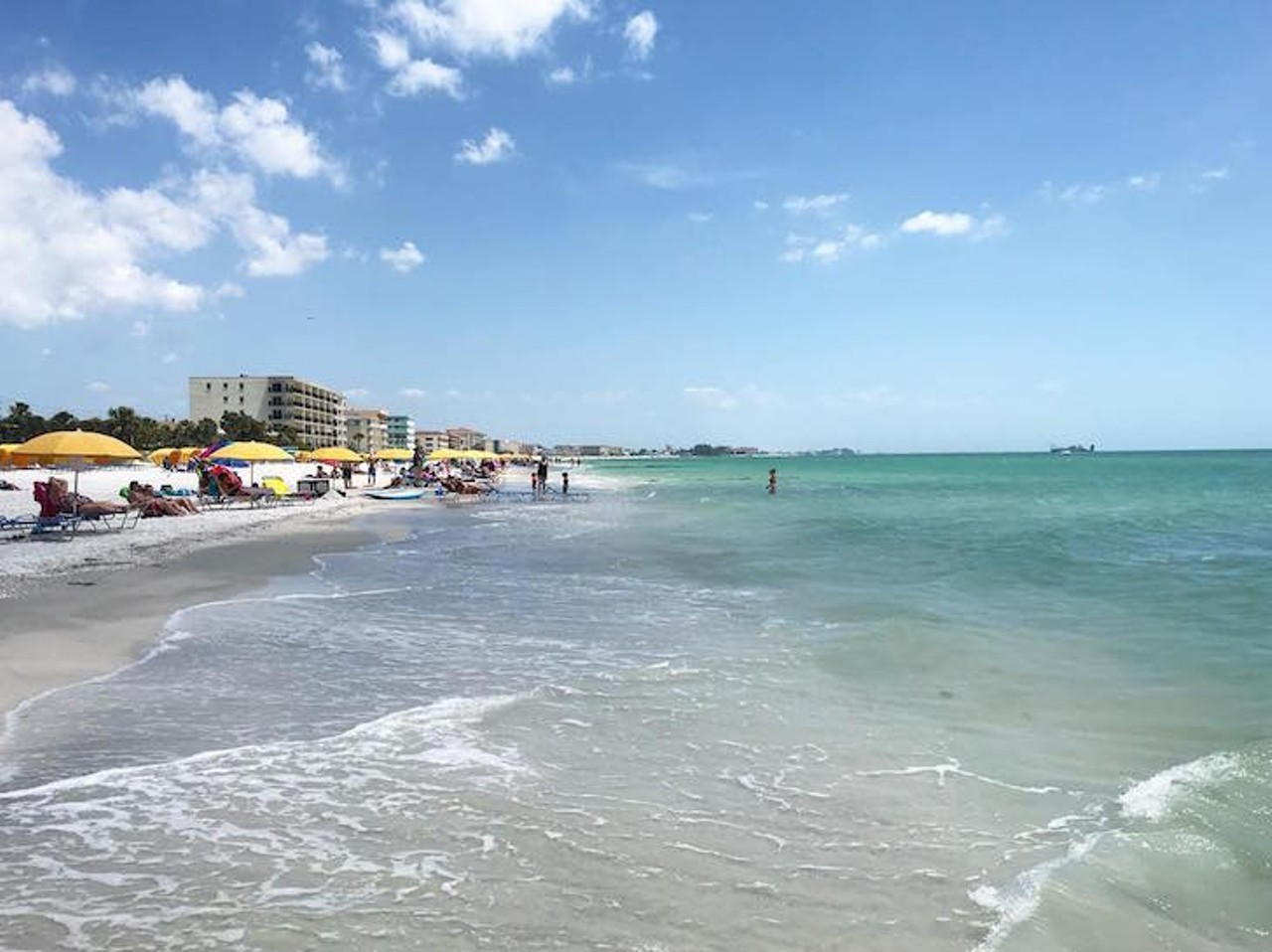Madeira Beach
Estimated driving distance from Orlando: 2 hours and 36 minutes 
Madeira Beach, nestled between Treasure Island and Redington Shores, allows alcohol consumption from non-glass bottles. The three beaches are the only ones in Pinellas County that allow alcohol on their shores, which allows visitors to jump between beaches for different sights and activities, all while still being able to drink.
Photo via leahdemeyer/Instagram