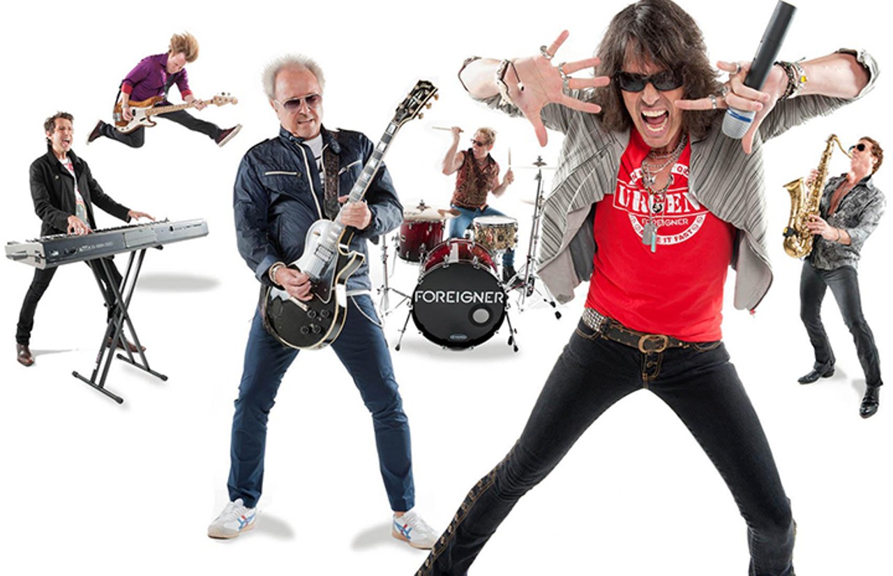Saturday, March 17Foreigner at Universal Studios