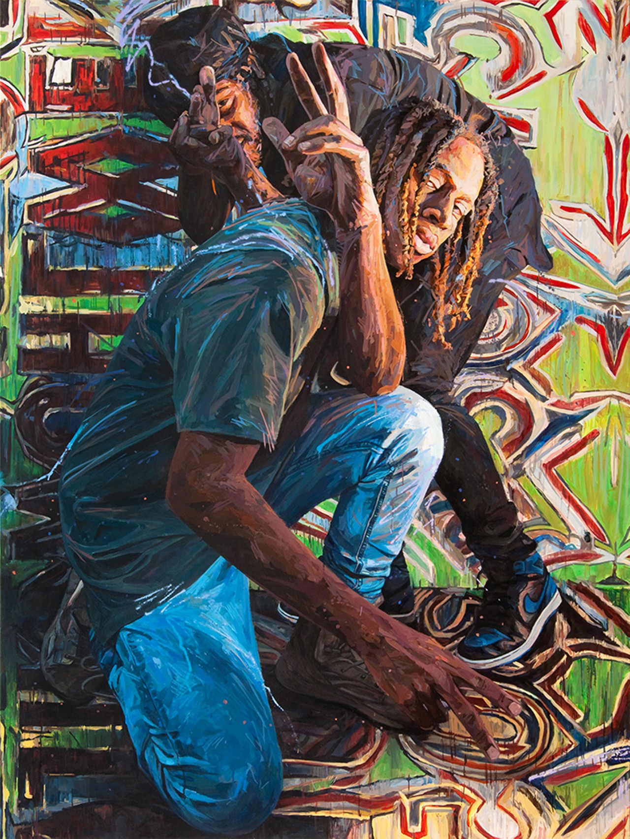 Through Aug. 28The Florida Prize in Contemporary Art at Orlando Museum of Art"War and Peace in Little Haiti (Rodd, Rick and James)" by Michael Vasquez