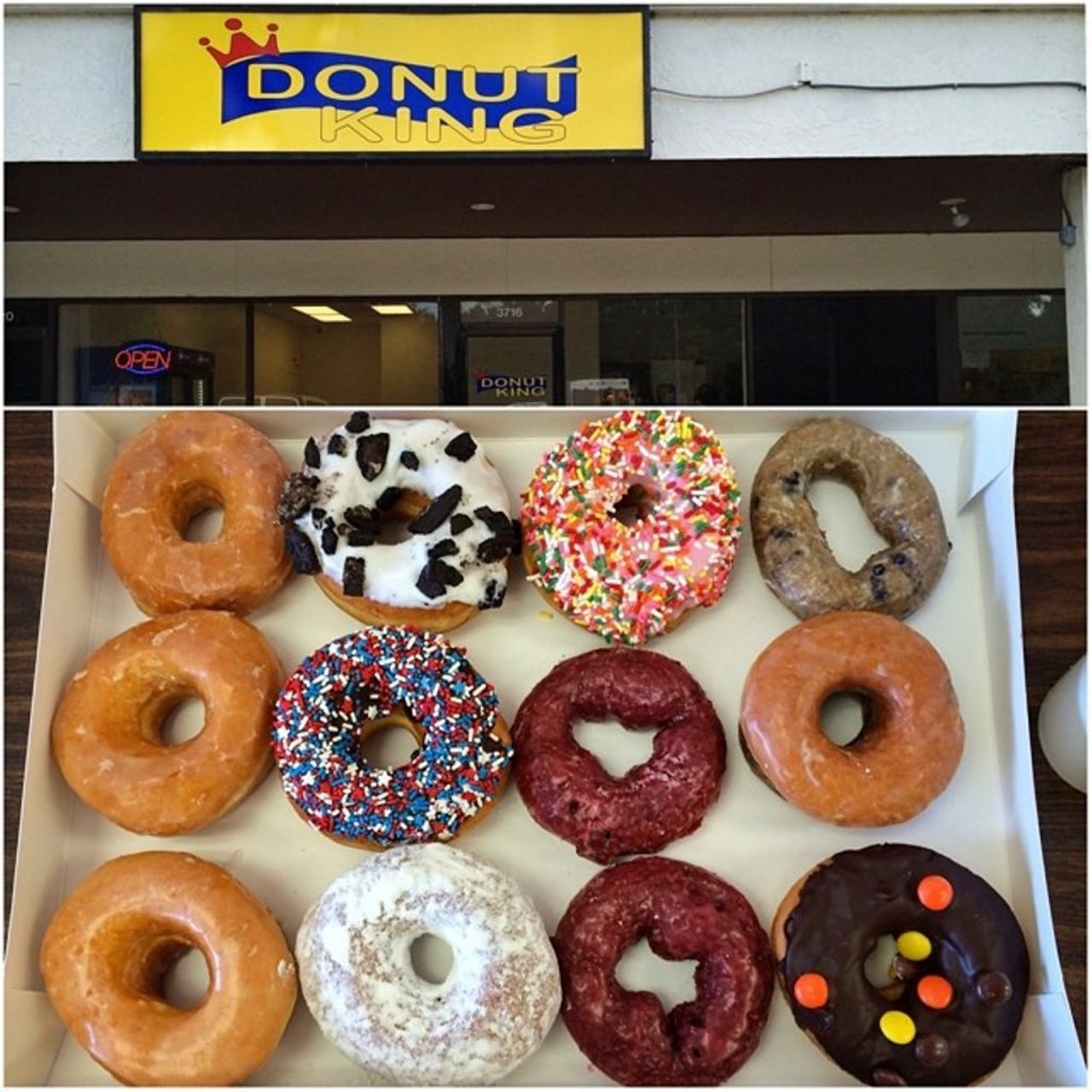 Donut King 
Multiple locations
This local chain of unassuming donut shops don&#146;t go in for the Fruity Pebbles monstrosities that clog Instagram, but Orlandoans have dreams about their maple log donut.
Photo via Donut King