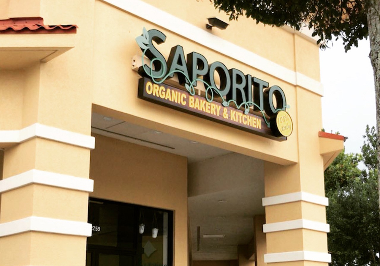 Saporito
2759 Old Winter Garden Road, Ocoee, 34761 (407) 554-2100
Saporito is an organic, Italian bakery and kitchen, the first of its kind in Orlando. Calzones, paninis and pastas share the menu with fresh baked focaccia served in three different styles.
Photo via chefmarcelomintz/Instagram