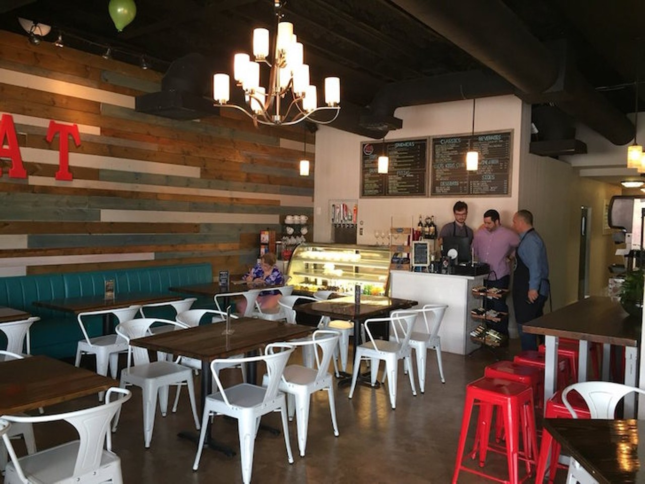 1803 Pizza Kitchen
1803 E. Winter Park Road, Orlando, 32803 (407) 647-3872
Ever heard of weekend pizza brunch? 1803 serves it. Their custom artisan pizzas are made by a chef with 20 years of experience.Photo via Ruth S./Yelp