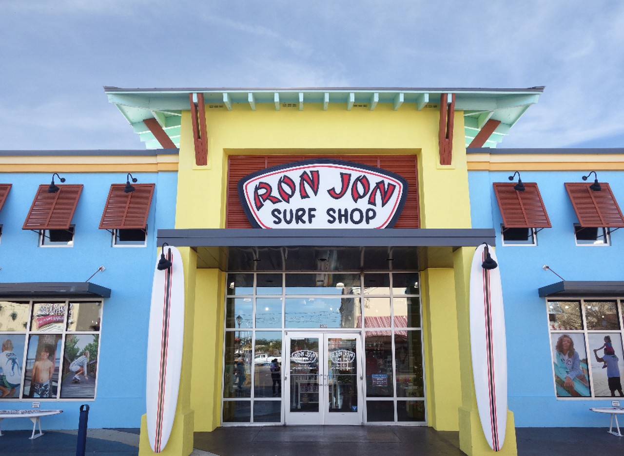 Ron Jon Surf Shop
It might just be a giant gift shop but with over 50,000 sq. ft. this shop has, at least, a few cool things for everyone. Being opened 24/7 means that it&#146;s a great spot to swing by after a day at the beach. A surf museum also calls the shop home. That museum is a great way to gain a better appreciation of our local surf history. Giant sculptures, live music, salt water fish tanks and more help make this a great place to explore. 
