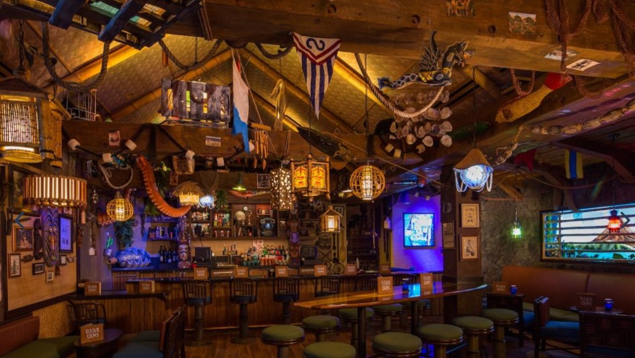 Trader Sam&#146;s Grog Grotto
This interactive bar at Disney&#146;s Polynesian Resort is a popular place for annual passholders to meet up. Most of the drinks come in take-home tiki mugs that are a great way to start or add to that signature mug collection that every locally seems to have. 
Photo via Disney